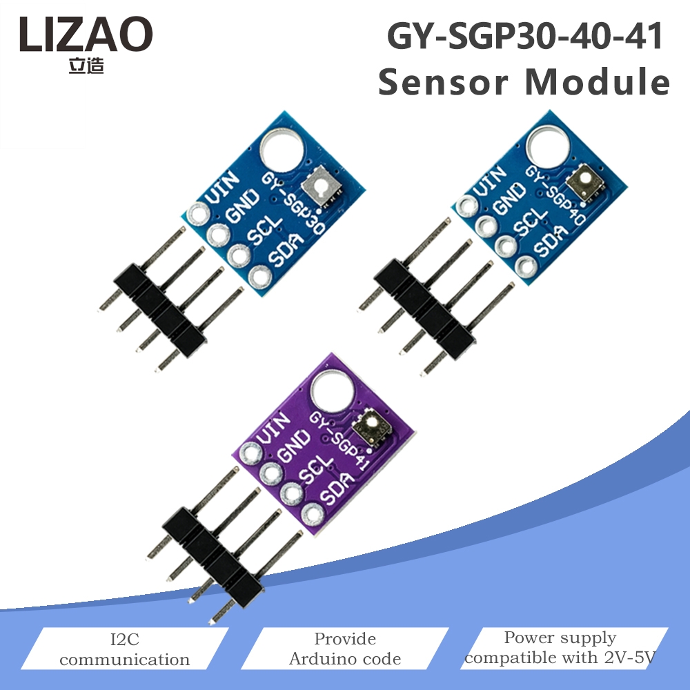 Arduino Vending Machine Project - LIZAO GY-SGP30-40-41 โมดูลเซ็นเซอร์คุณภาพอากาศ, เครื่องตรวจจับก๊าซแบบสื่อสาร I2C สำหรับการตรวจสอบอากาศภายในอาคารและโครงการอาร์ดูโน่