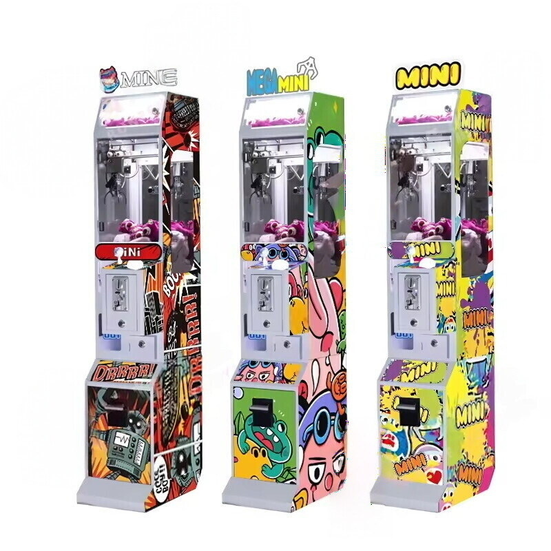 Arcade Toy Claw Vending Machine - ตู้คีบตุ๊กตาหยอดเหรียญ ตู้เครนของเล่น ตู้ขายขนมขบเคี้ยวขนาดเล็ก รับประกัน 1 ปี