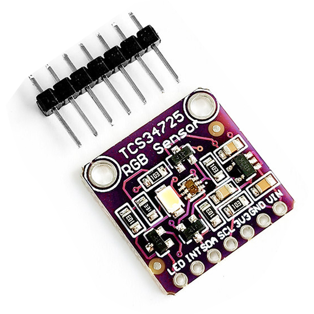 Arduino Vending Machine Project - โมดูลบอร์ดพัฒนาเซ็นเซอร์สี TCS34725 RGB สำหรับตรวจจับแสง ใช้กับ Arduino
