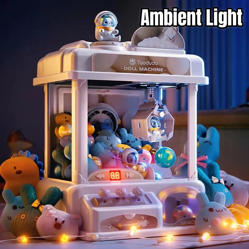Arcade Toy Claw Vending Machine - ตู้กดเล็บขนาดเล็กสำหรับเด็กผู้หญิงเครื่องเกมหยอดเหรียญเครื่องหยอดเหรียญเครื่องหยอดเหรียญขนาดเล็กของเล่นสำหรับเด็กผู้หญิง