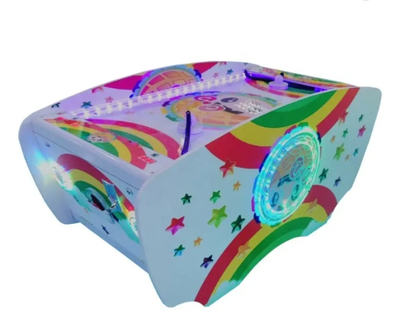 Air Hockey Table - เครื่องเล่นเกมฮอกกี้อากาศขนาดเล็กแบบตั้งโต๊ะ ยอดนิยม ใช้เหรียญ
