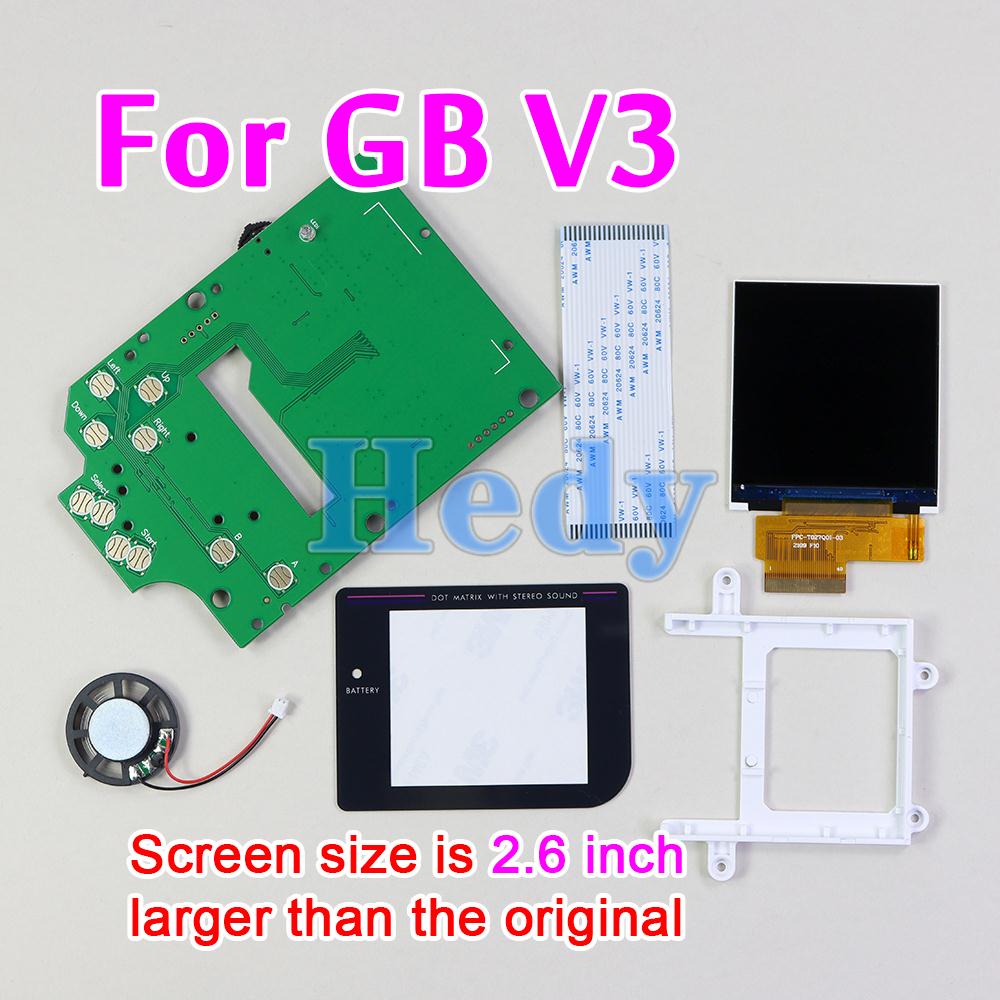 1ชุดใหม่สำหรับ GameBoy DMG 001 - Lcd Screen Arcade บทวิจารณ์และราคา