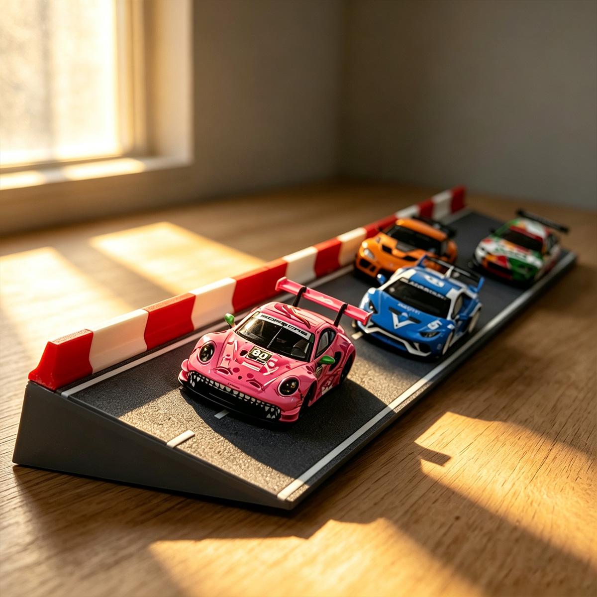โมเดลรถขนาดเล็ก ฉากจำลองสนามแข - Racing Arcade Cabinet บทวิจารณ์และราคา