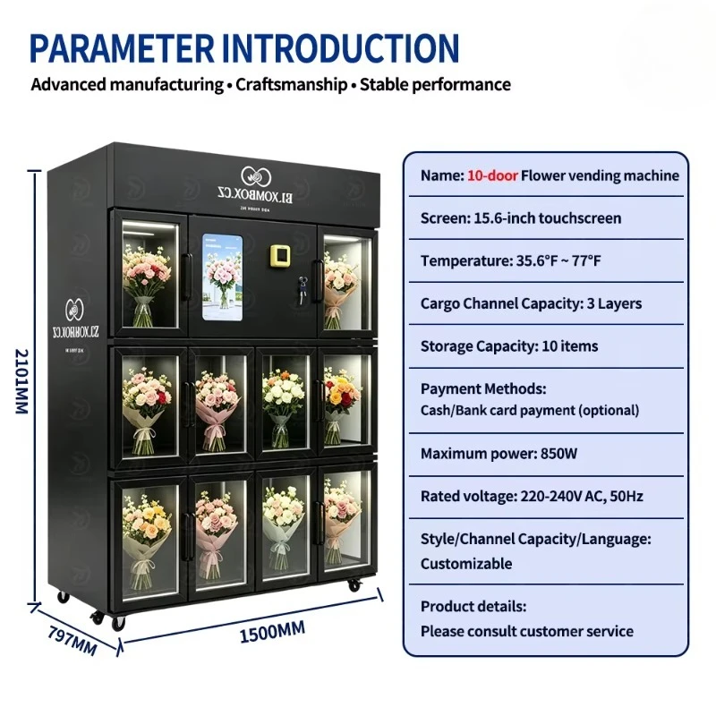 เครื่องขายดอกไม้อัตโนมัติสำหรั - Vending Machine Qr Code บทวิจารณ์และราคา