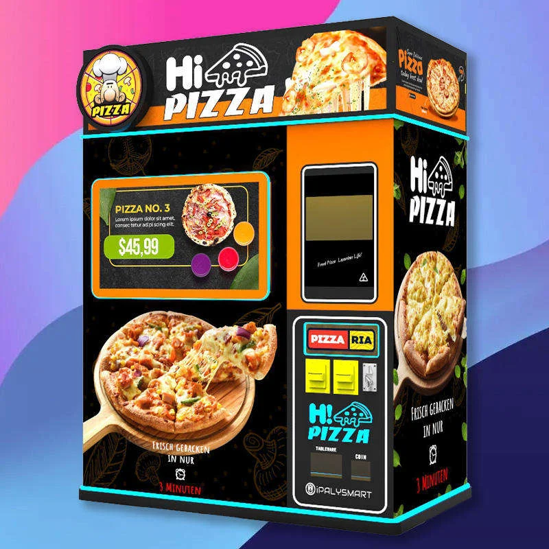 เครื่องขายพิซซ่าอัตโนมัติอัจฉร - Vending Machine Qr Code บทวิจารณ์และราคา