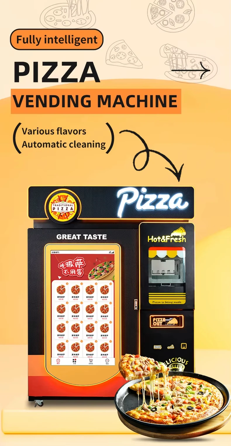 เครื่องขายพิซซ่าอัตโนมัติ บริก - Vending Machine Qr Code บทวิจารณ์และราคา