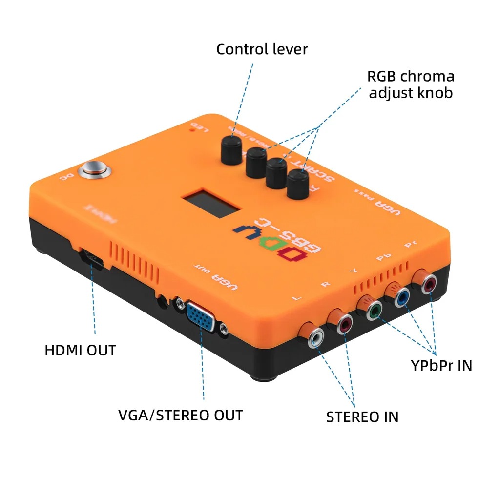 อะแดปเตอร์ ODV-GBS-C AIO OSSC  - Arcade Game Jackpot บทวิจารณ์และราคา