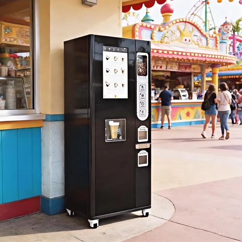 ตู้จำหน่ายกาแฟบดสดแบบตู้สำหรับ - Vending Machine Qr Code บทวิจารณ์และราคา