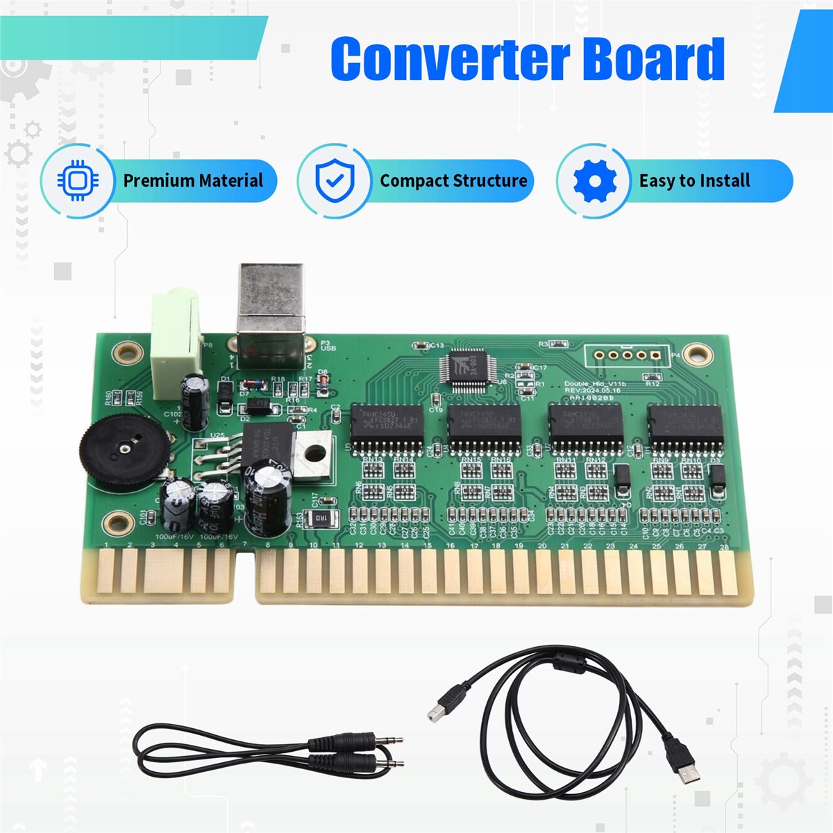 คอนโทรลเลอร์เกม MAME รุ่นใหม่  - Usb Game Board Jamma บทวิจารณ์และราคา
